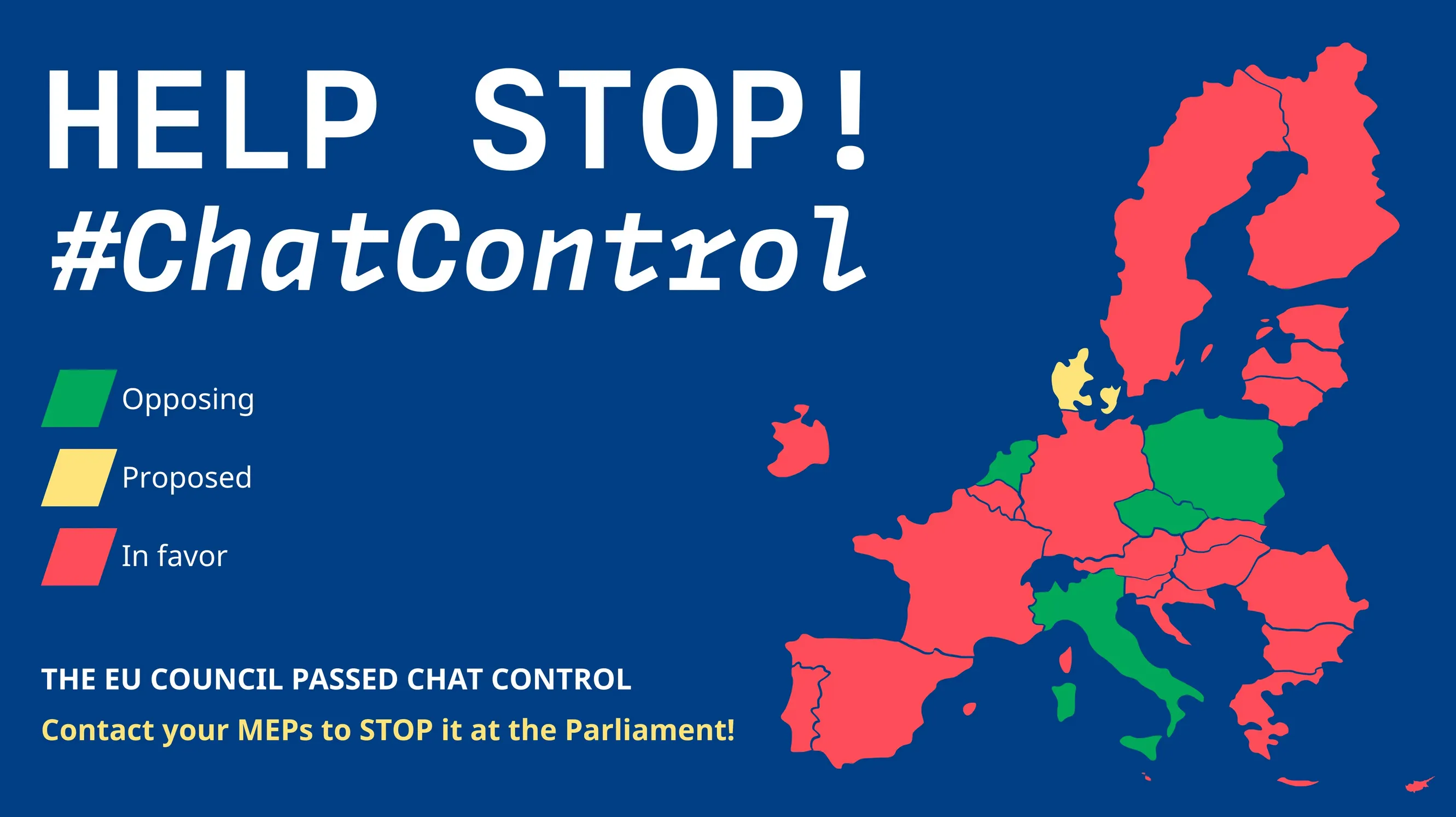 Carte Chat Control